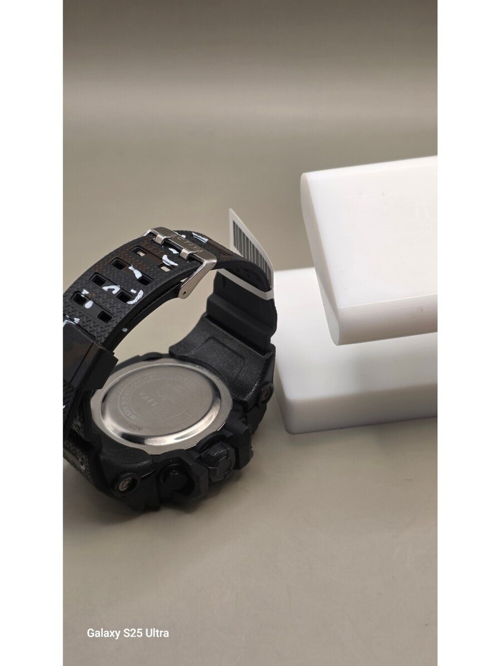 Activa Neo Dual Time 55mm Black Camo Quartz Men's Watch - Picture 5 of 5